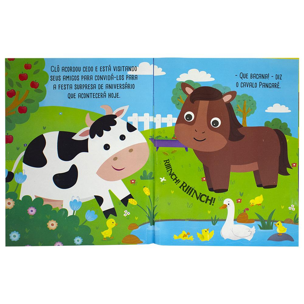 Meu Livro-Box com Quebra-cabeça: Animais da Fazenda