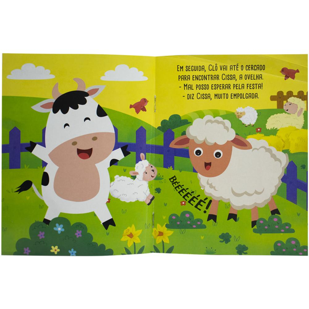 Meu Livro-Box com Quebra-cabeça: Animais da Fazenda