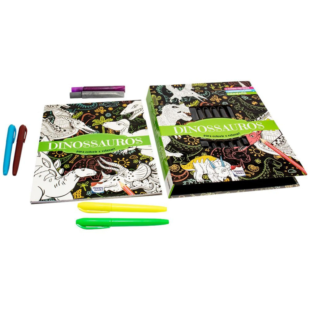 Meu SuperKit Brilhante de Arteterapia! Dinossauros