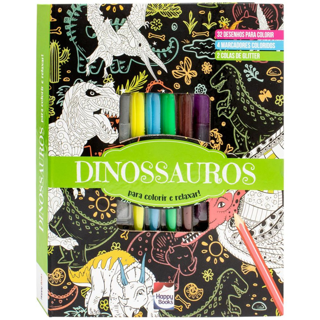 Meu SuperKit Brilhante de Arteterapia! Dinossauros