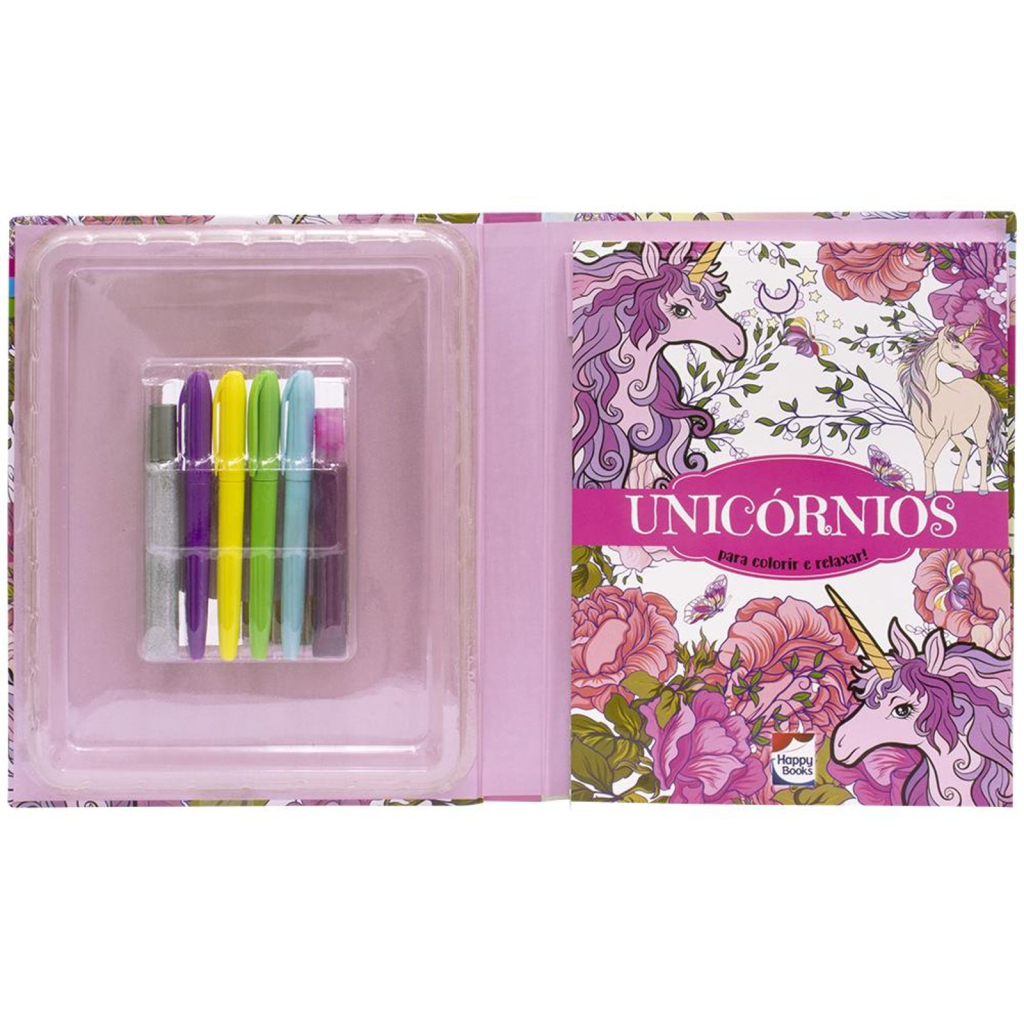 Meu SuperKit Brilhante de Arteterapia! Unicórnios