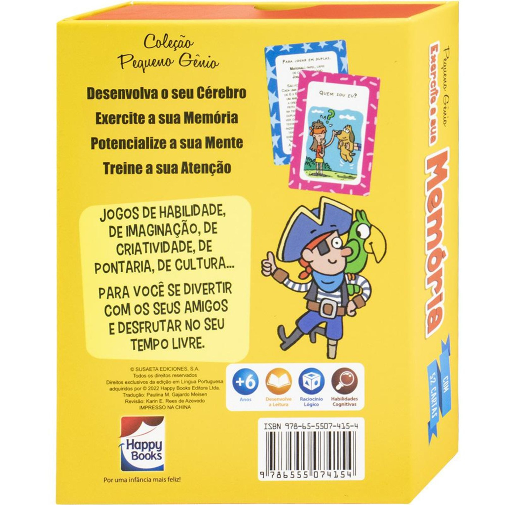 Pequeno Gênio: Exercite a sua Memória
