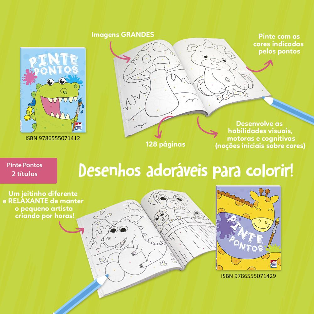 Pinte Pontos: Azul