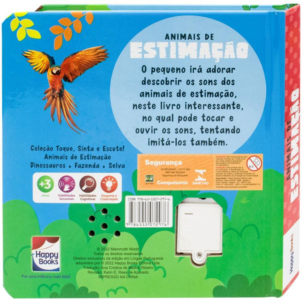 Toque, Sinta e Escute! Animais de Estimação