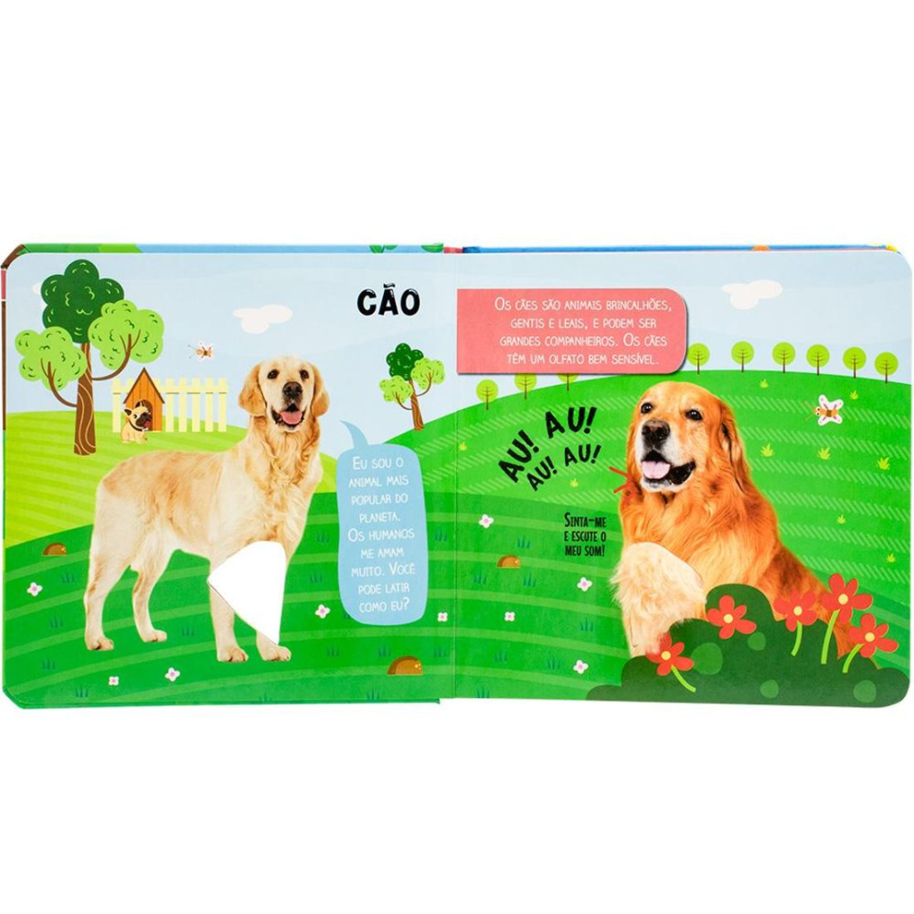 Toque, Sinta e Escute! Animais de Estimação