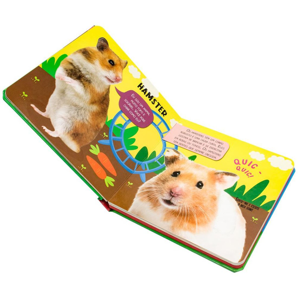 Toque, Sinta e Escute! Animais de Estimação
