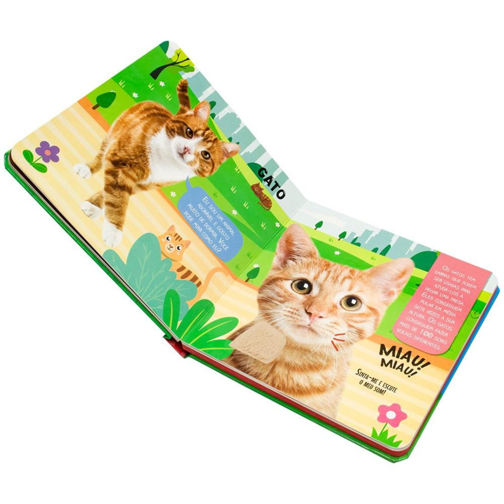 Toque, Sinta e Escute! Animais de Estimação