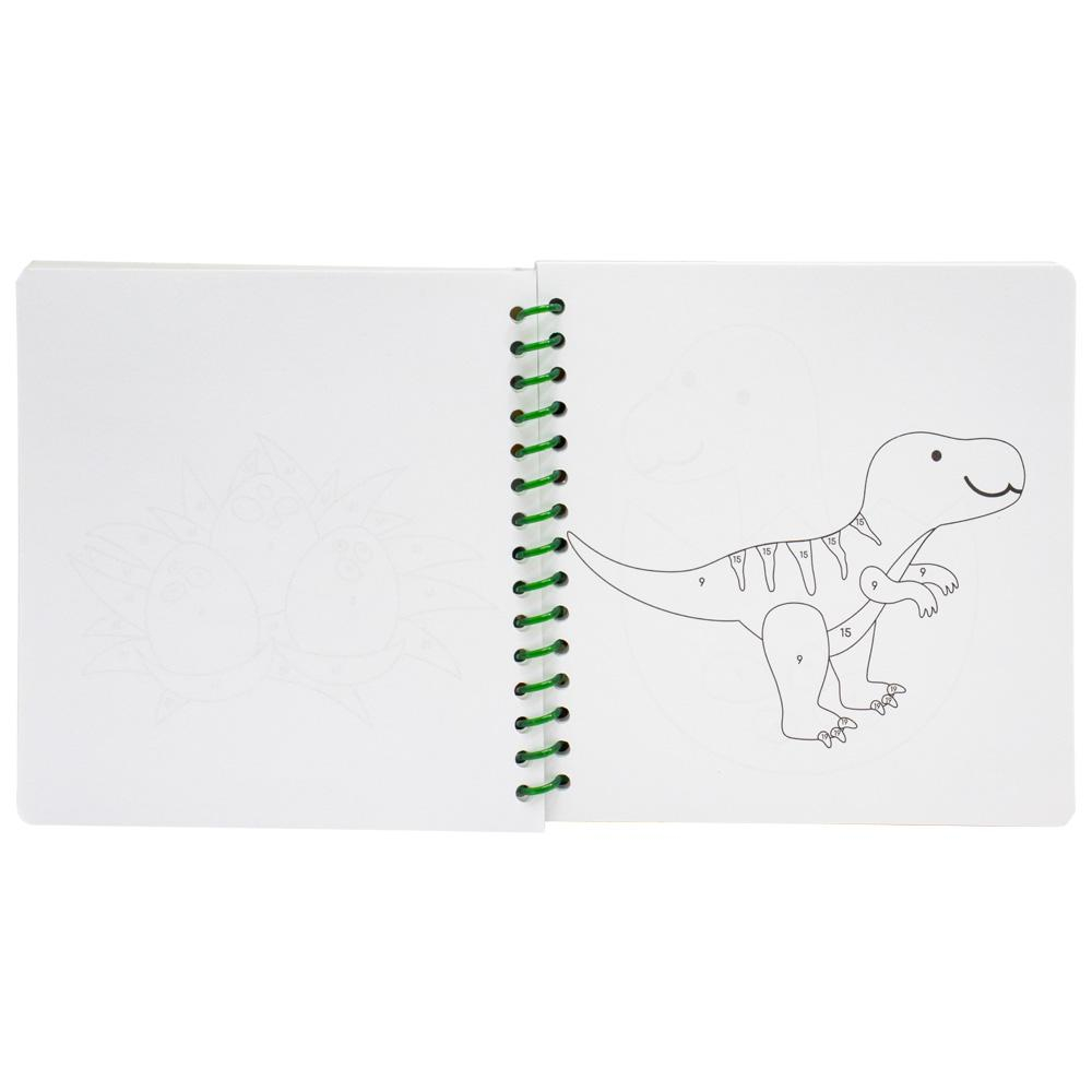 Um livro-kit divertido! Desenhe os Dinossauros