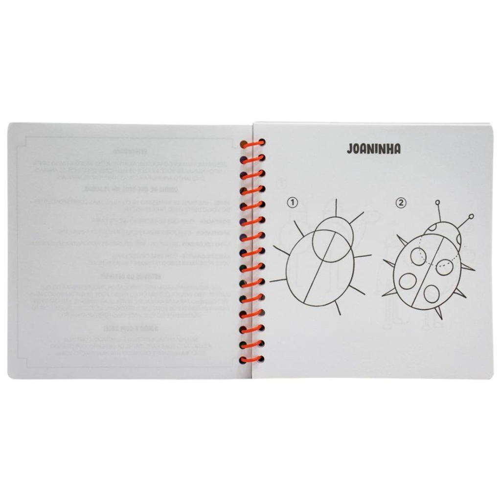 Um livro-kit divertido! Desenhe seus amigos Animais