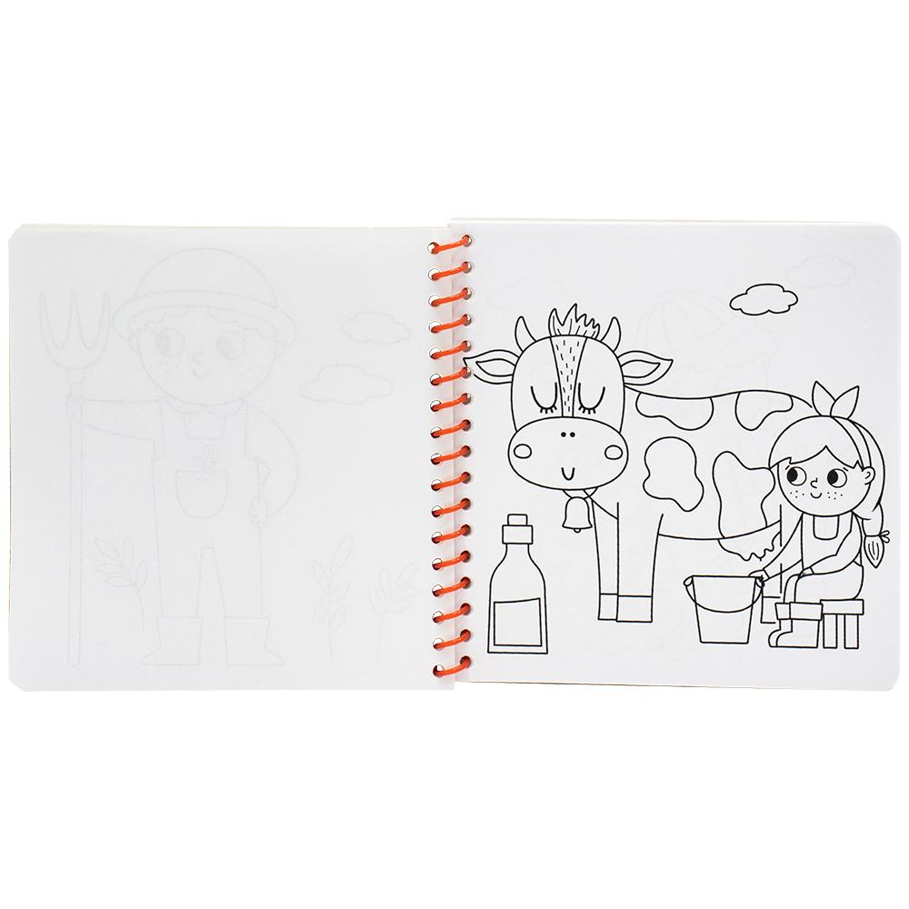 Um livro-kit divertido! Na Fazenda