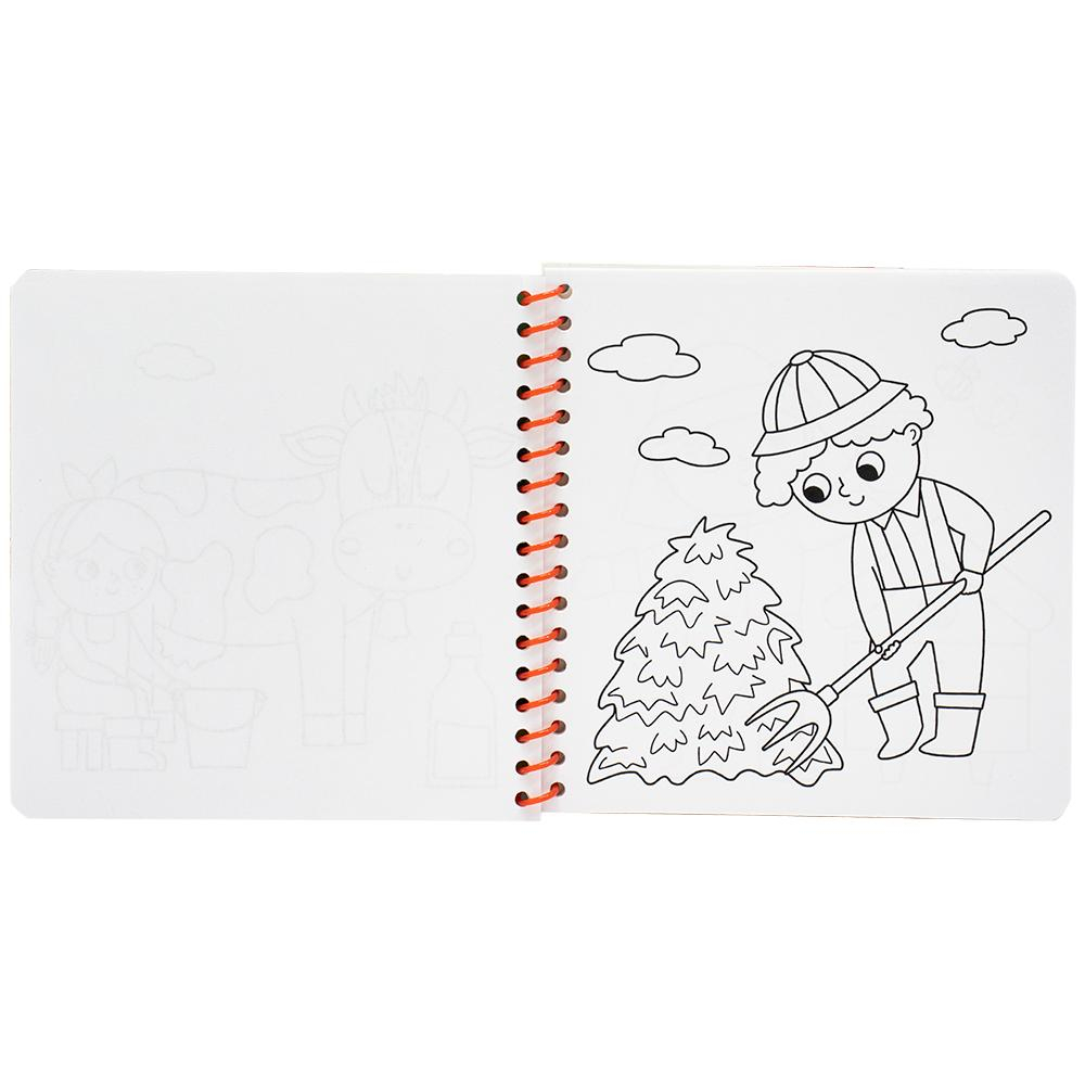 Um livro-kit divertido! Na Fazenda