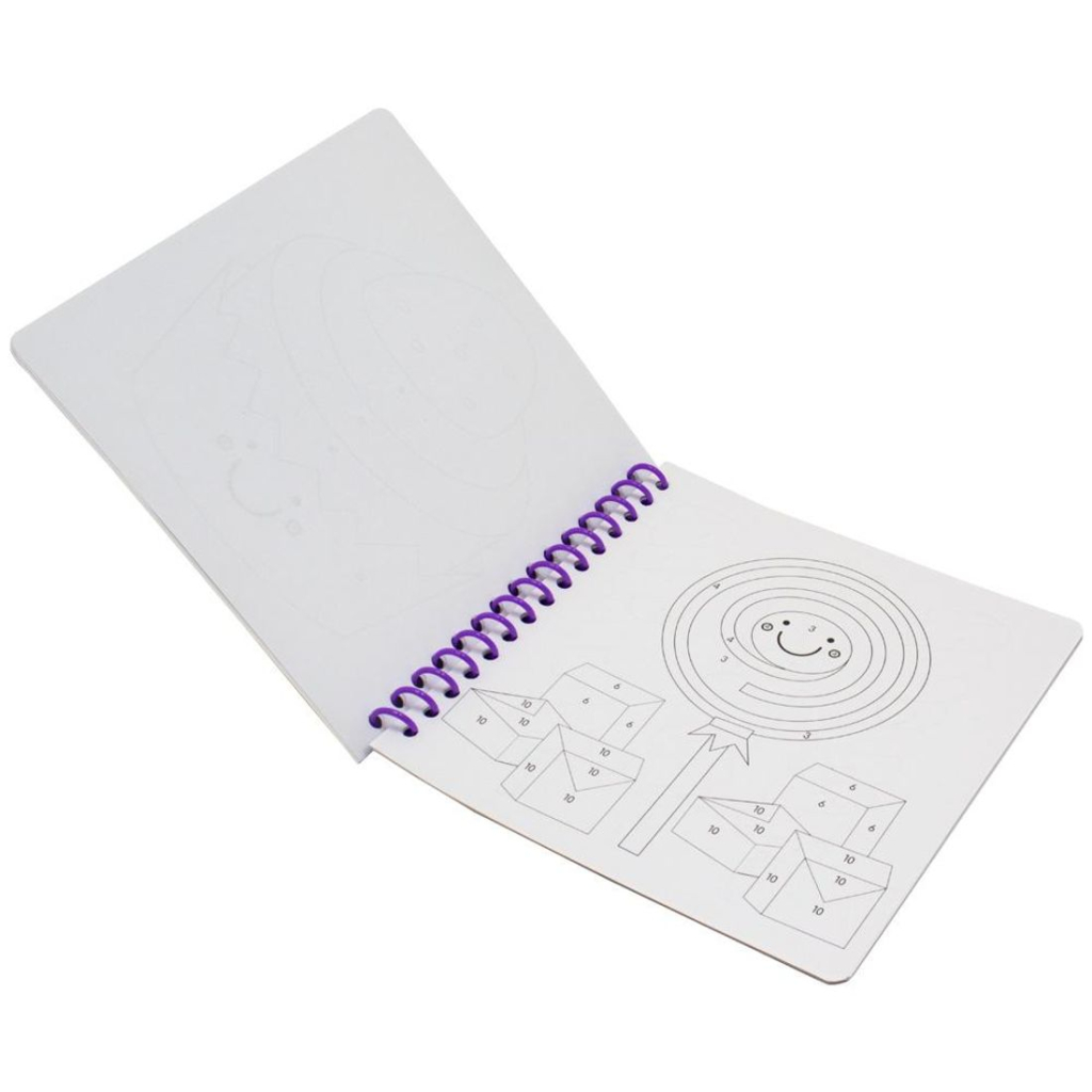 Um livro-kit divertido! Pinte os Números - Eu Amo Doces