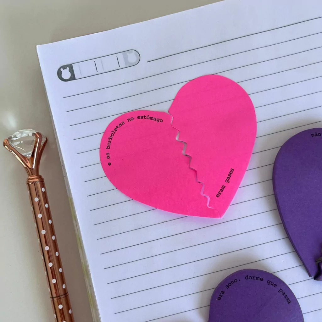 BLOCO SMART NOTES 40X65MM - SÁTIRAS ANTI AMOR