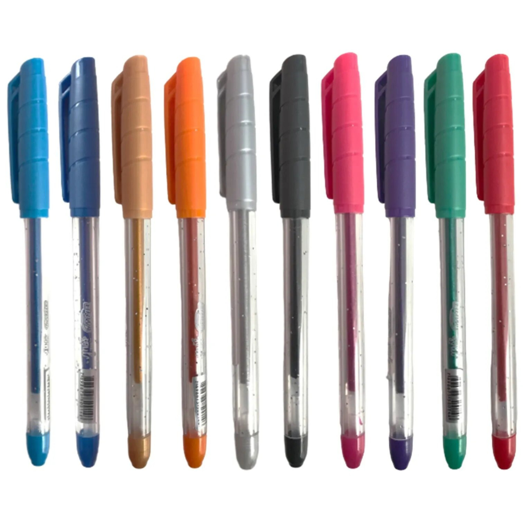 CANETA GEL GLITTER 1.0MM