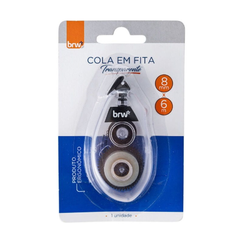COLA EM FITA 8MM X 6 M