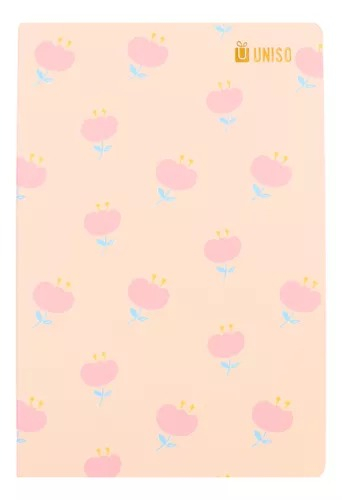 Caderno Pautado Flor A5