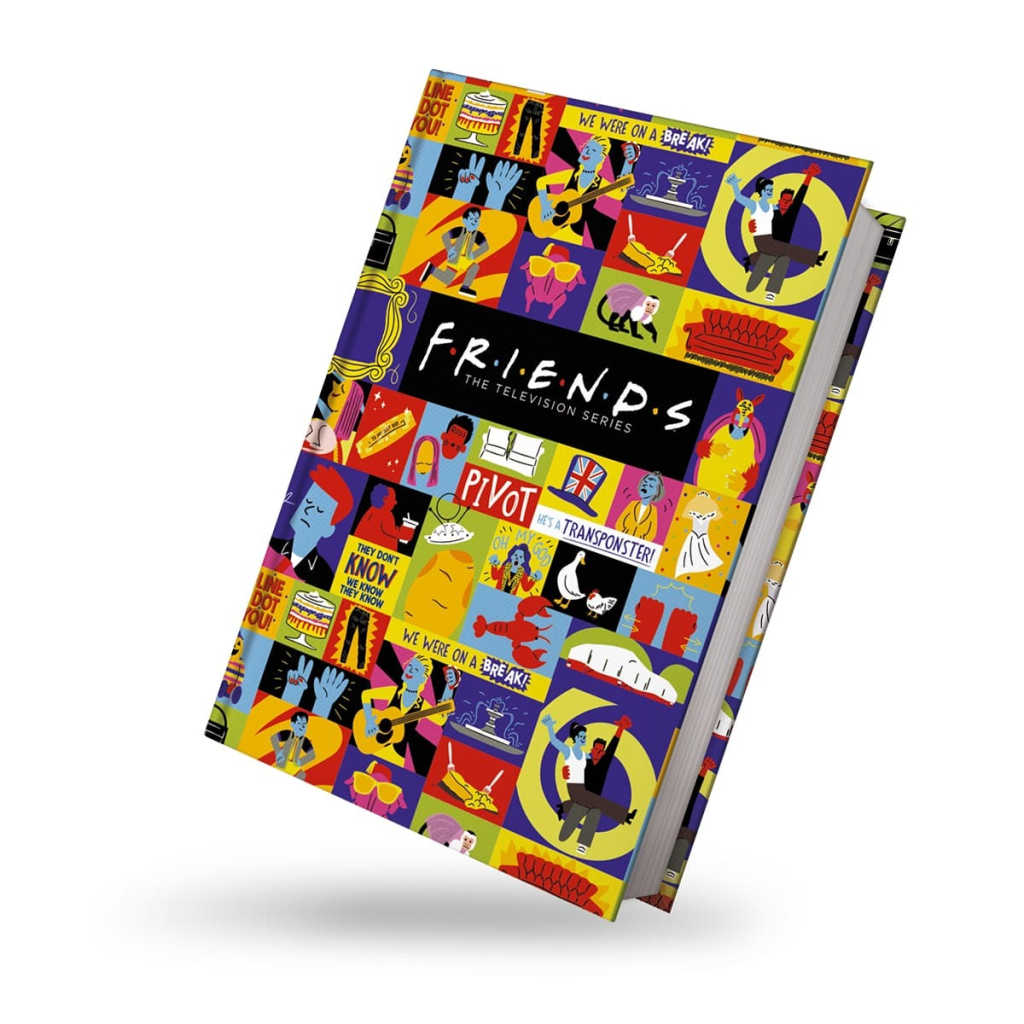 CADERNO COLEGIAL COSTURADO 160F - FRIENDS