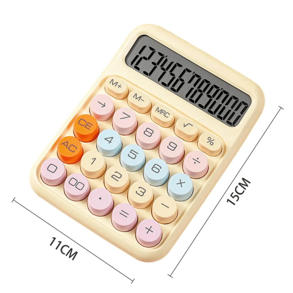 Calculadora de Mesa Vintage 12 Dígitos