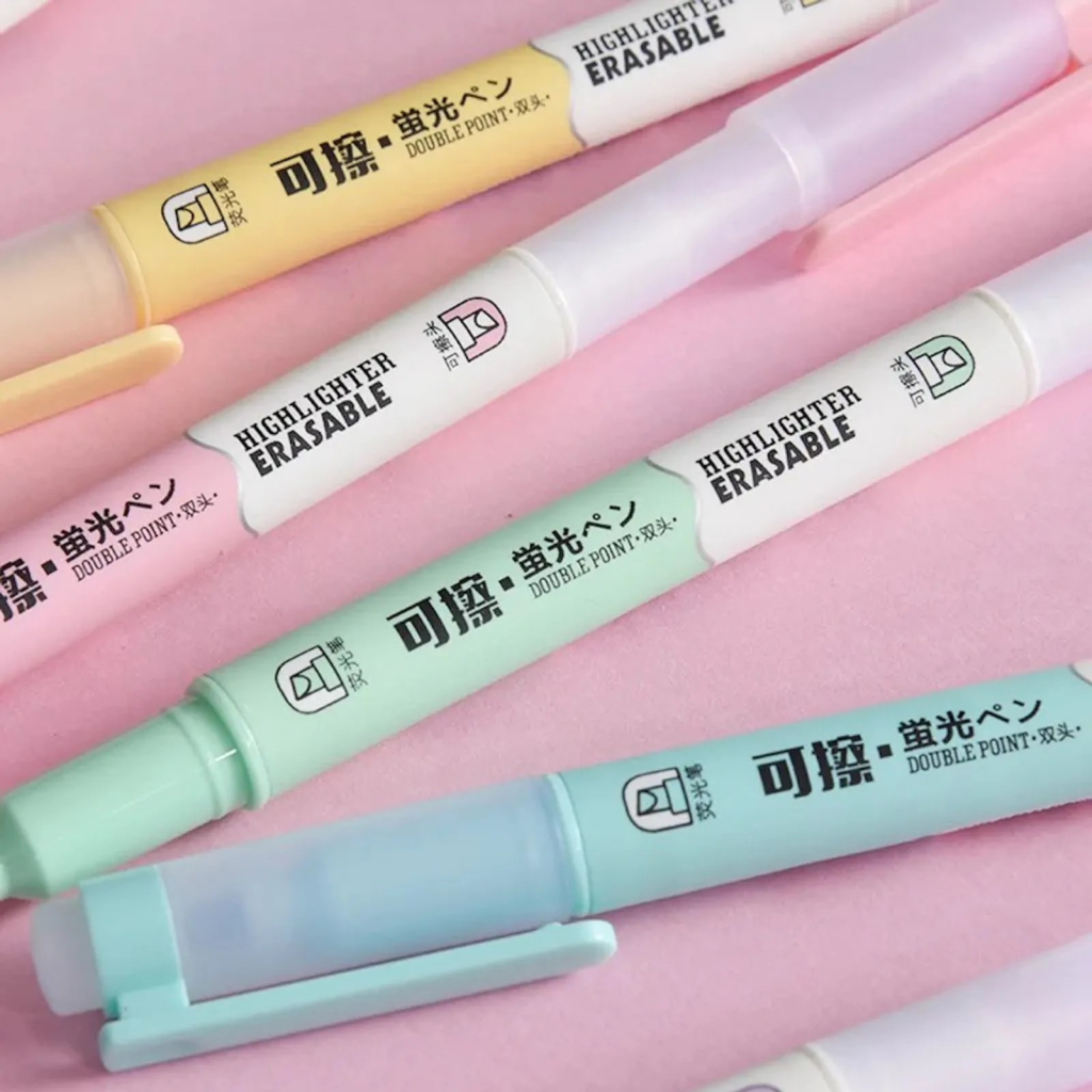 Marca Texto Apagável 6 Cores