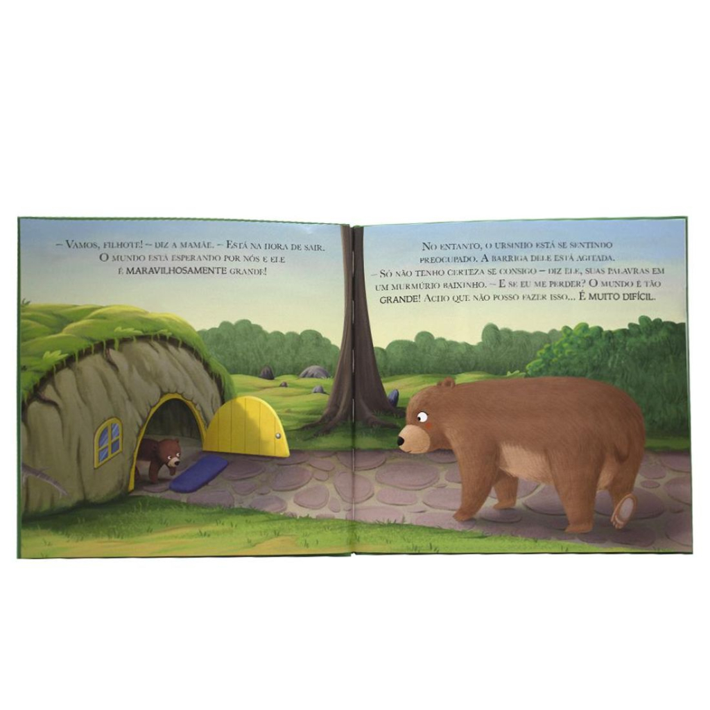 Eu e Meus Sentimentos: Quando o Urso Se Sente Preocupado