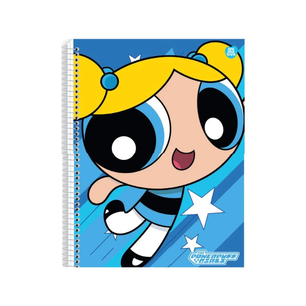 CADERNO UNIVERSITÁRIO 1M 80F - MENINAS SUPER PODEROSAS