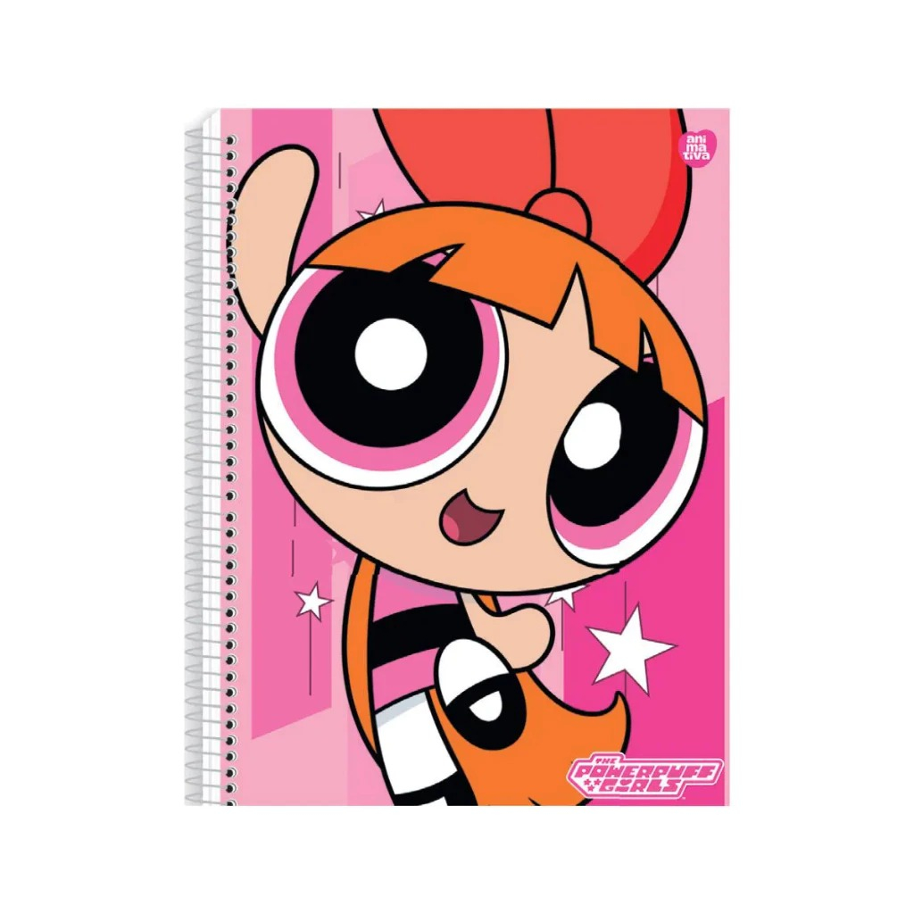 CADERNO UNIVERSITÁRIO 1M 80F - MENINAS SUPER PODEROSAS