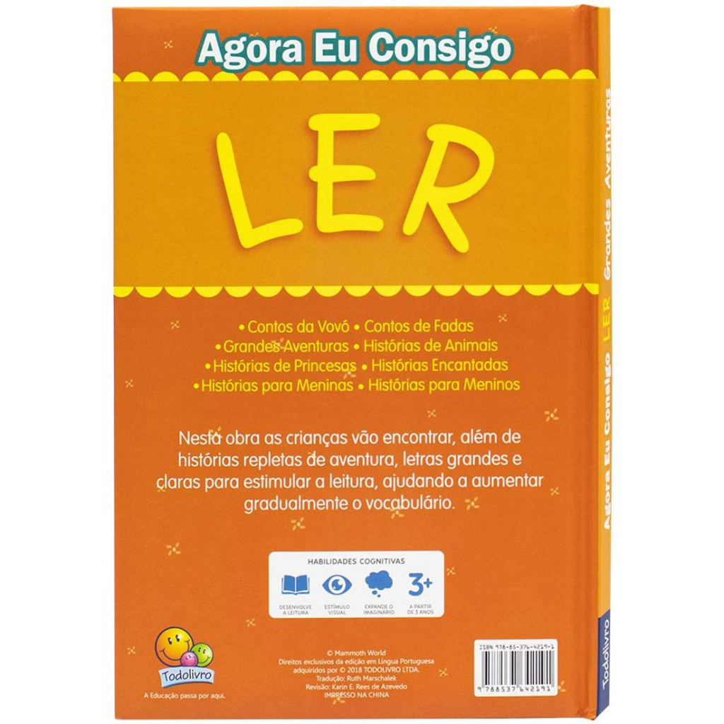 Agora eu Consigo Ler II: Grandes Aventuras