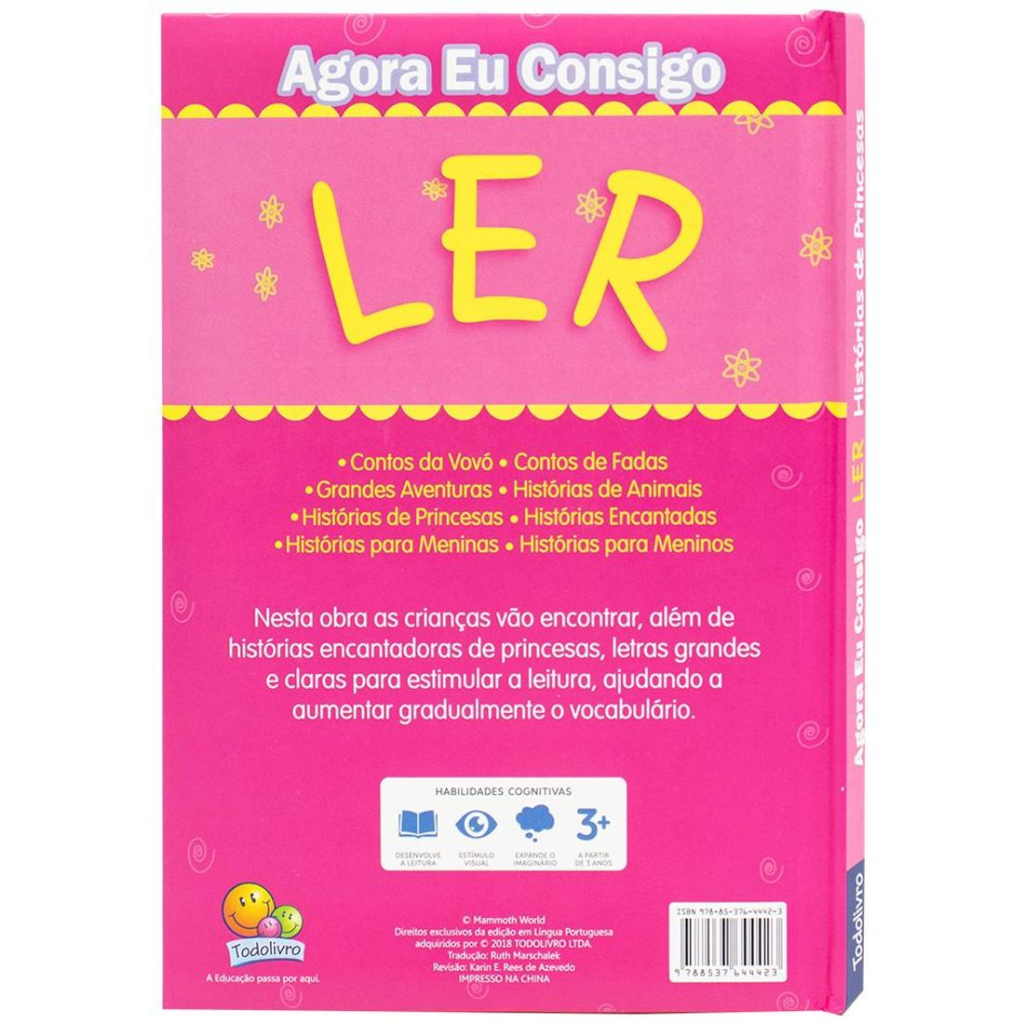 Agora eu Consigo Ler II: Histórias de Princesas
