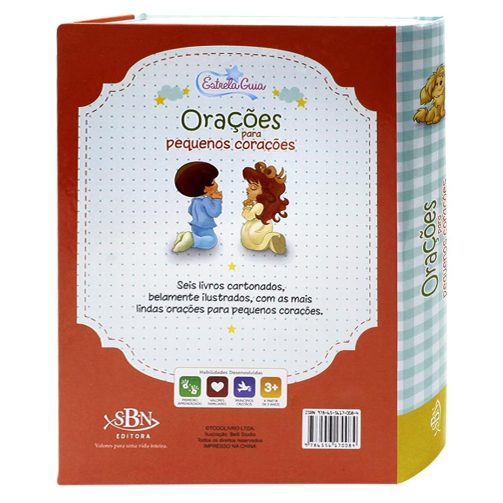 Box C/6 UND: Orações Para Pequenos Corações (Estrela Guia)