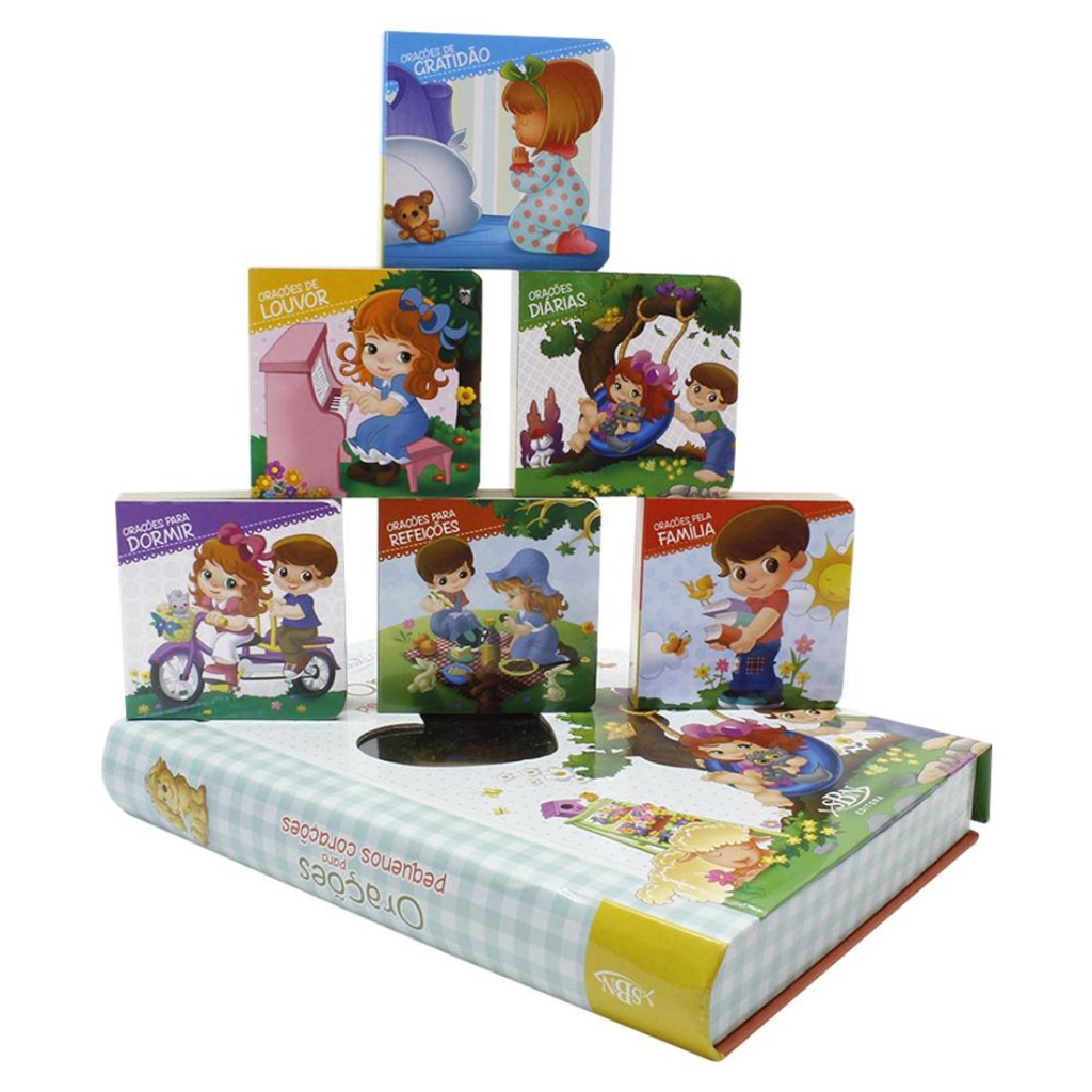 Box C/6 UND: Orações Para Pequenos Corações (Estrela Guia)