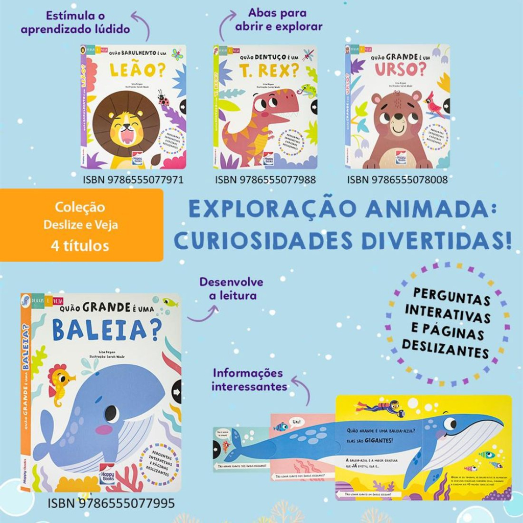 Deslize e Veja: Quão grande é o urso?