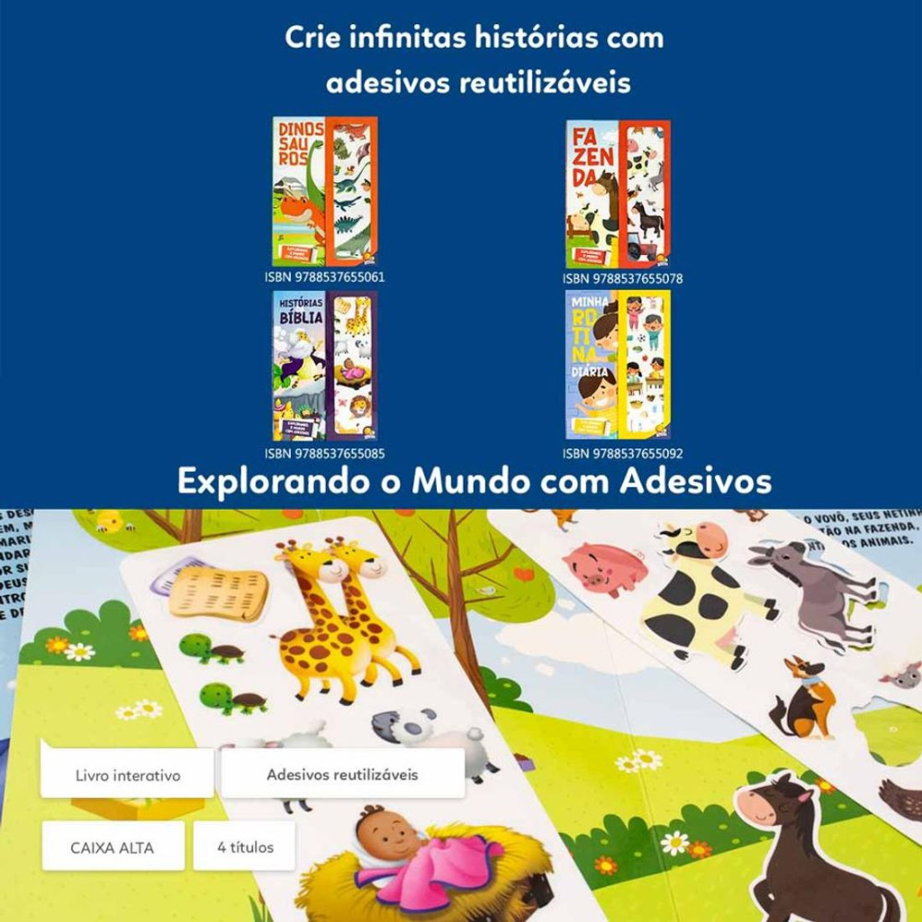 Explorando o Mundo com adesivos: Minha Rotina Diária
