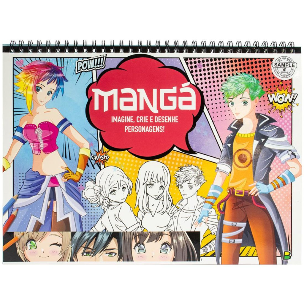 MANGÁ - Imagine e Crie: Rosa