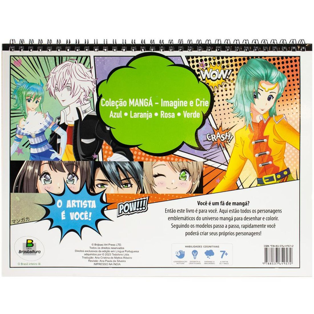 MANGÁ - Imagine e Crie: Verde