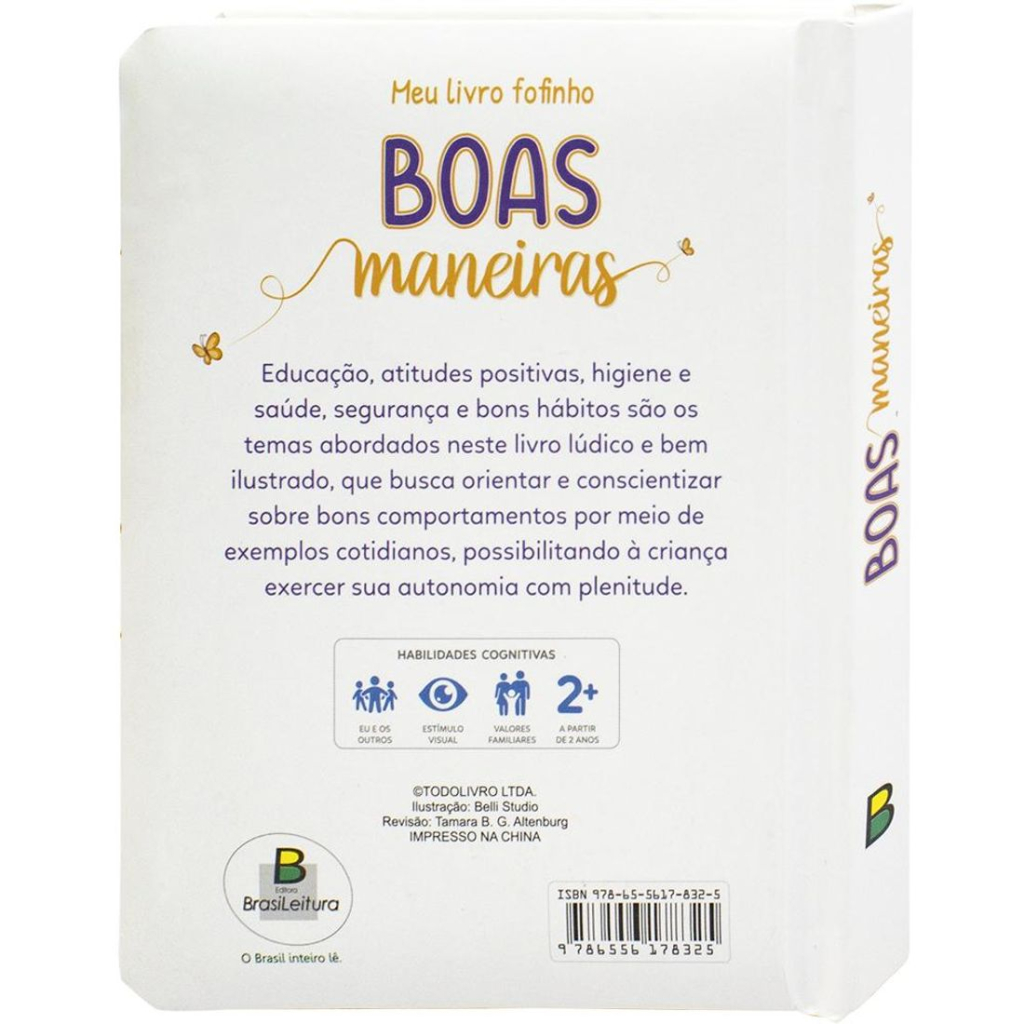 Meu Livro Fofinho: Escolinha Boas Maneiras