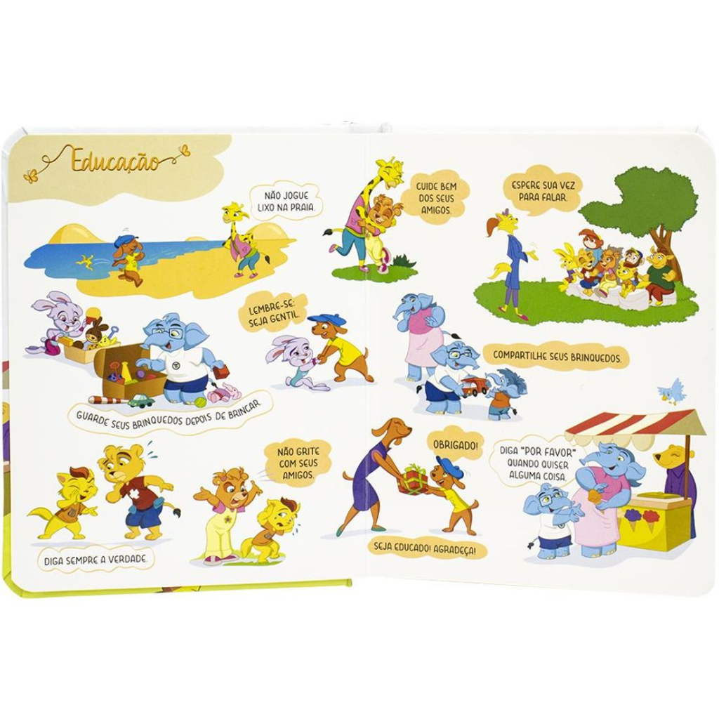 Meu Livro Fofinho: Escolinha Boas Maneiras