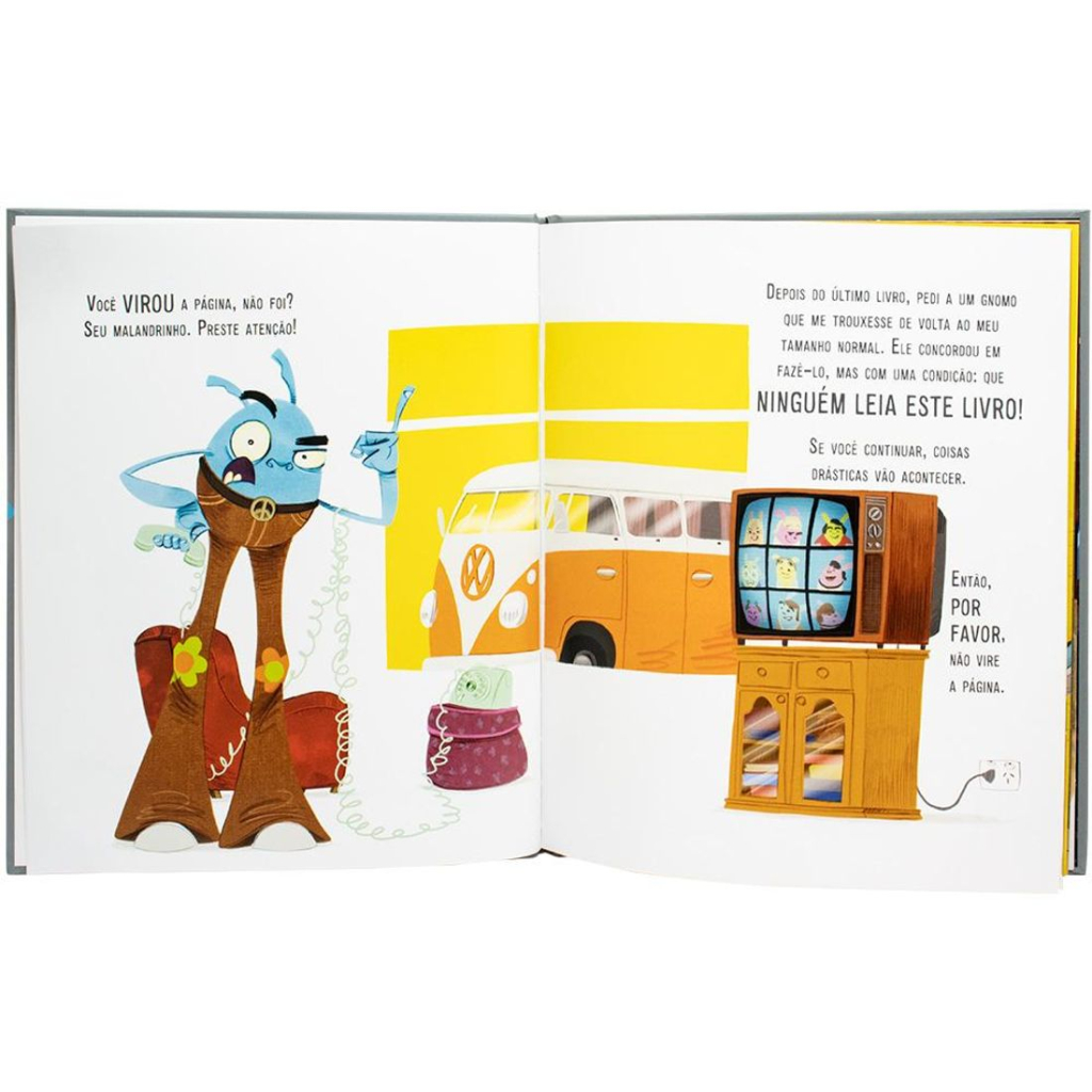 Não abra este livro.. Para a Eternidade