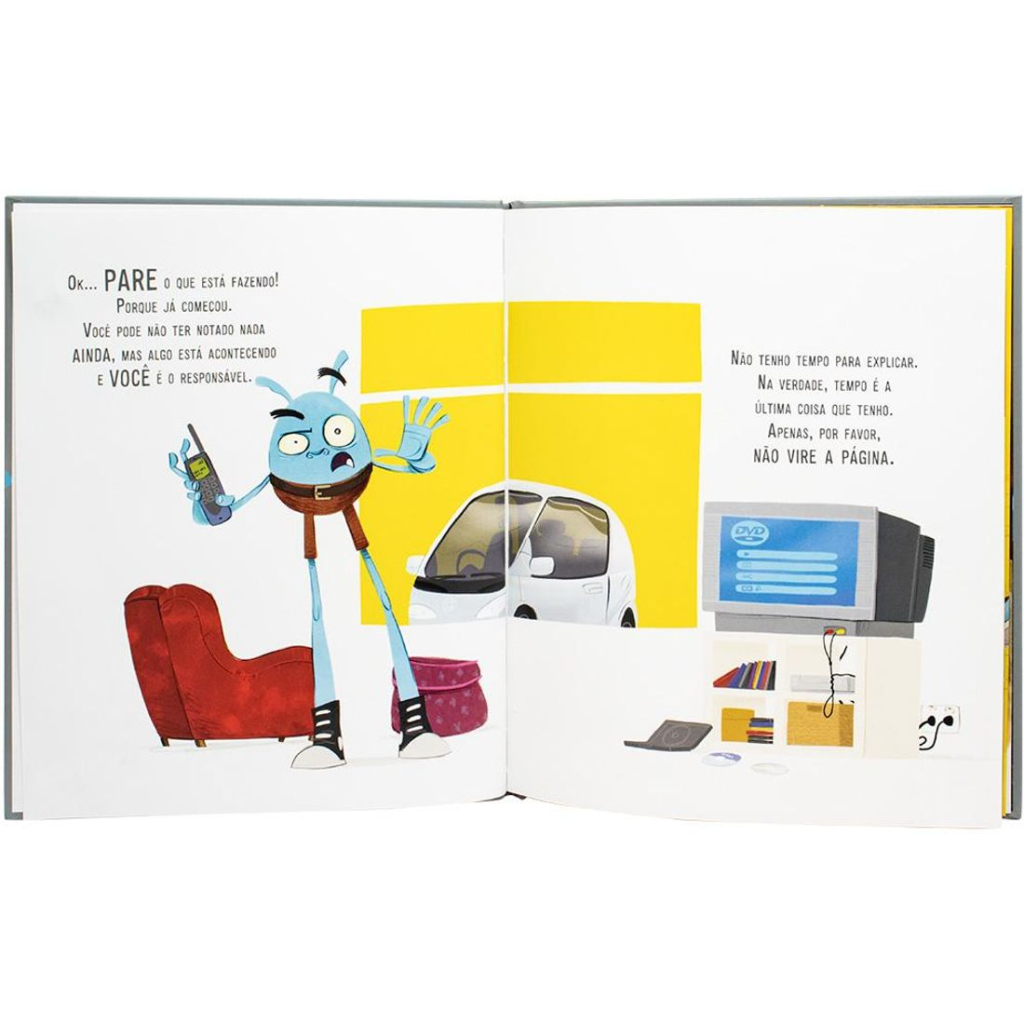 Não abra este livro.. Para a Eternidade