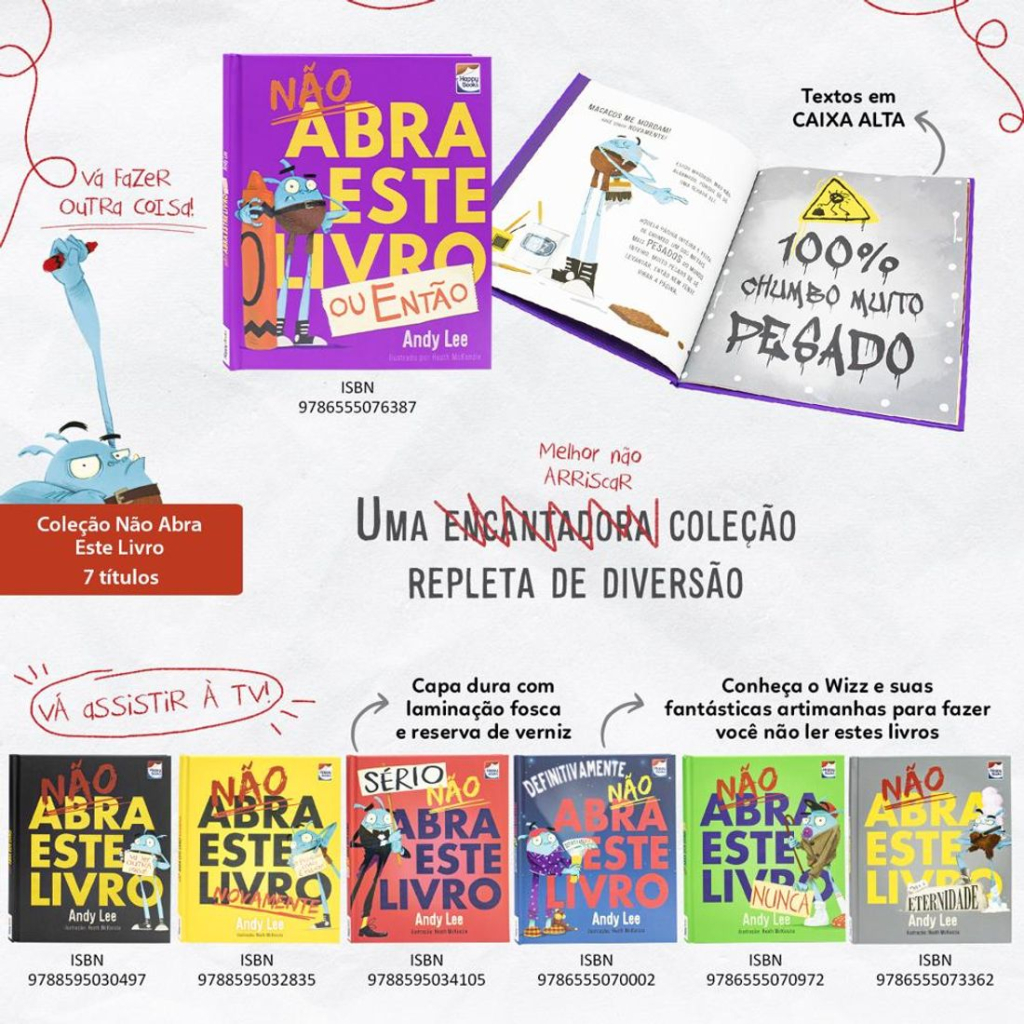 Não abra este livro...Novamente
