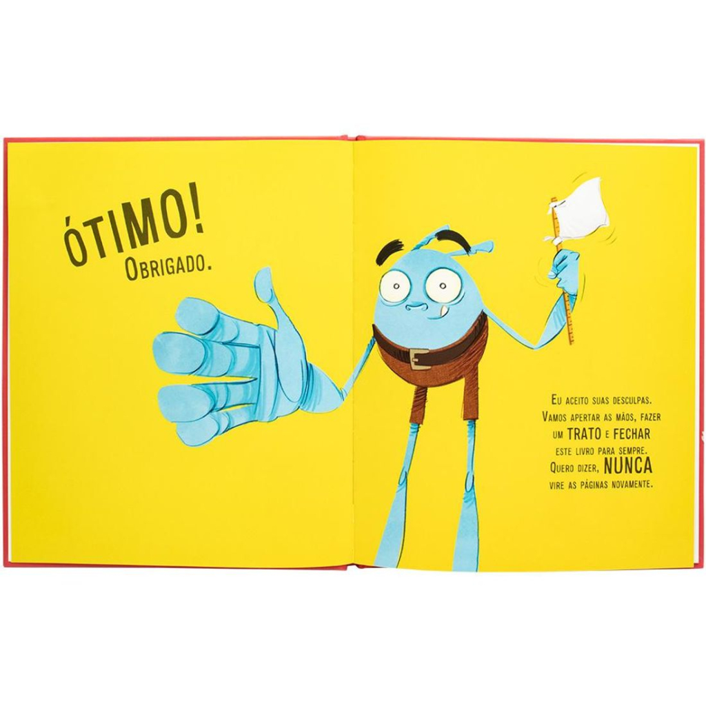 Não abra este livro...Sério