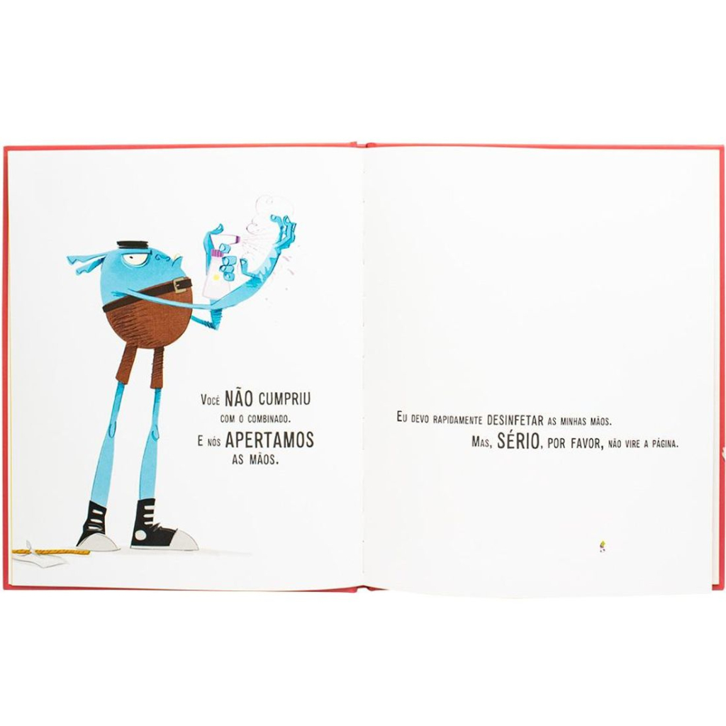 Não abra este livro...Sério