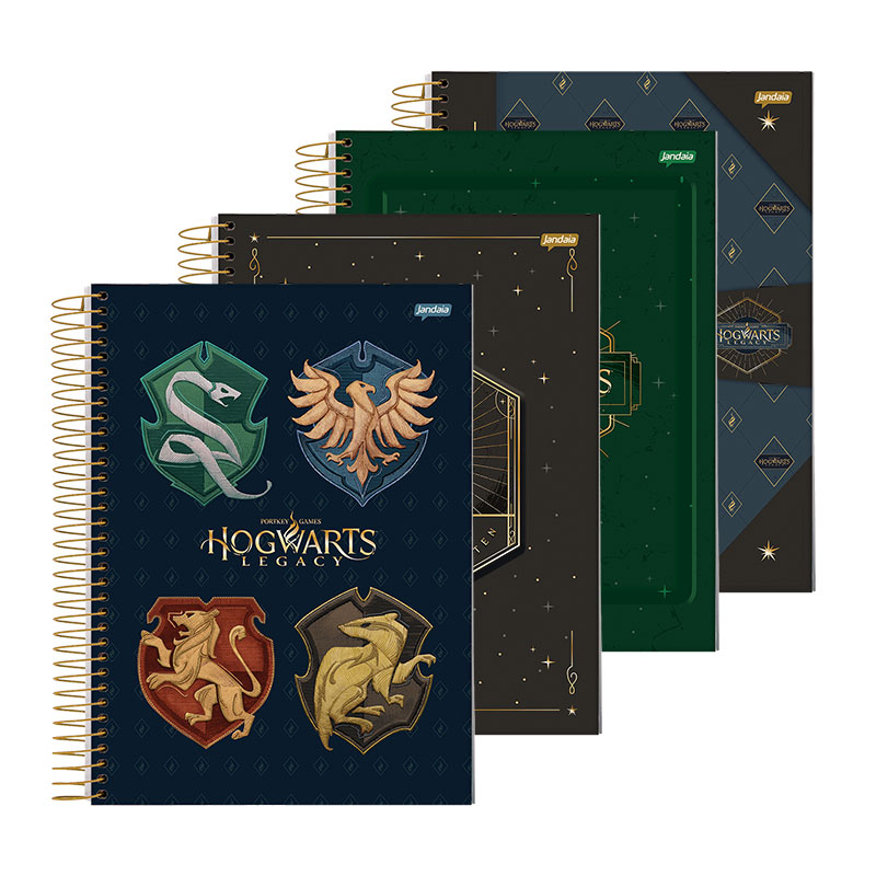 CADERNO UNIVERSITÁRIO 10M 160FLS - HOGWARTS LEGACY