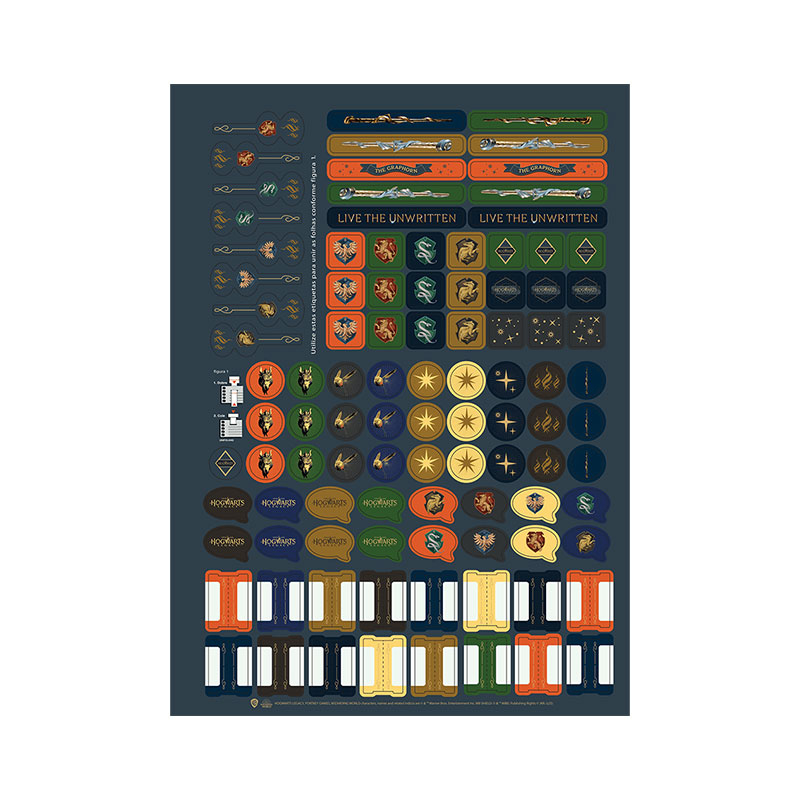 CADERNO UNIVERSITÁRIO 10M 160FLS - HOGWARTS LEGACY