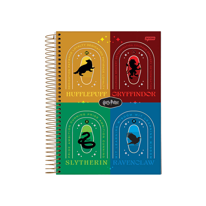 CADERNO UNIVERSITÁRIO 1/1 96FLS - HARRY POTTER