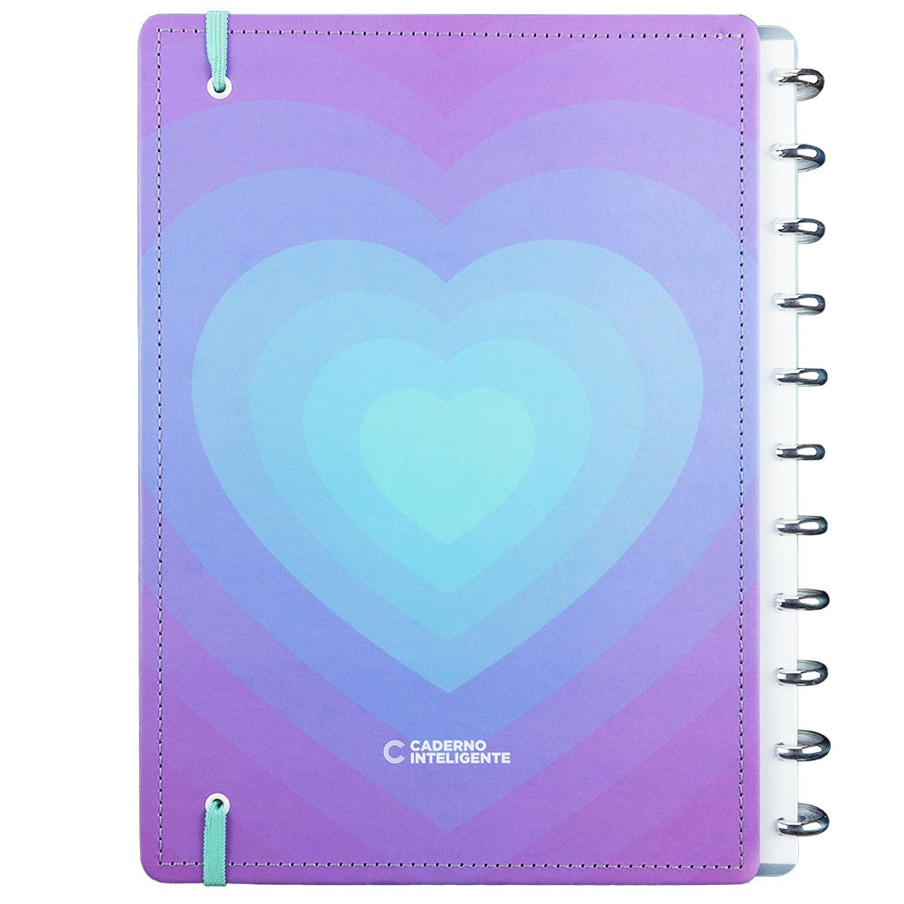 CADERNO INTELIGENTE SILVER LOVE - MEDIO