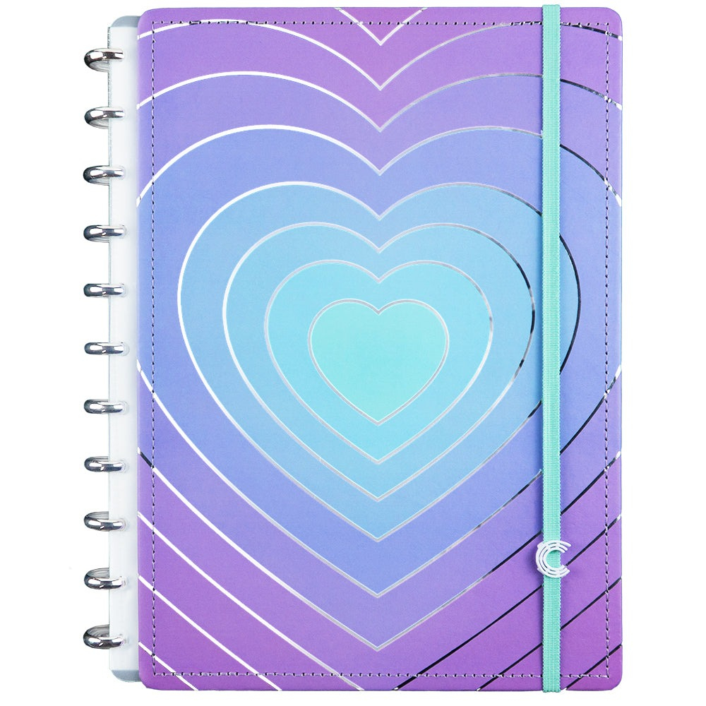 CADERNO INTELIGENTE SILVER LOVE - MEDIO