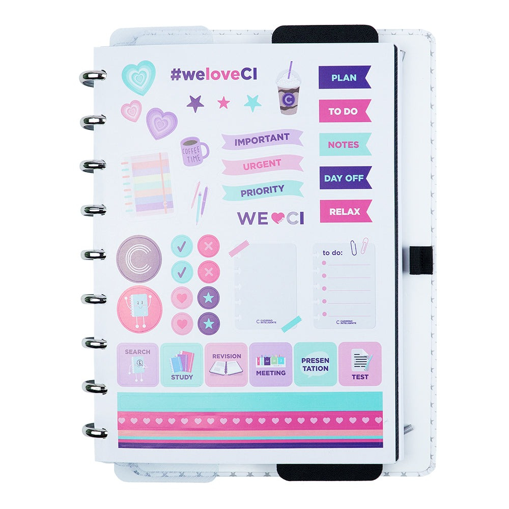 CADERNO INTELIGENE SUPER STAR - MEDIO