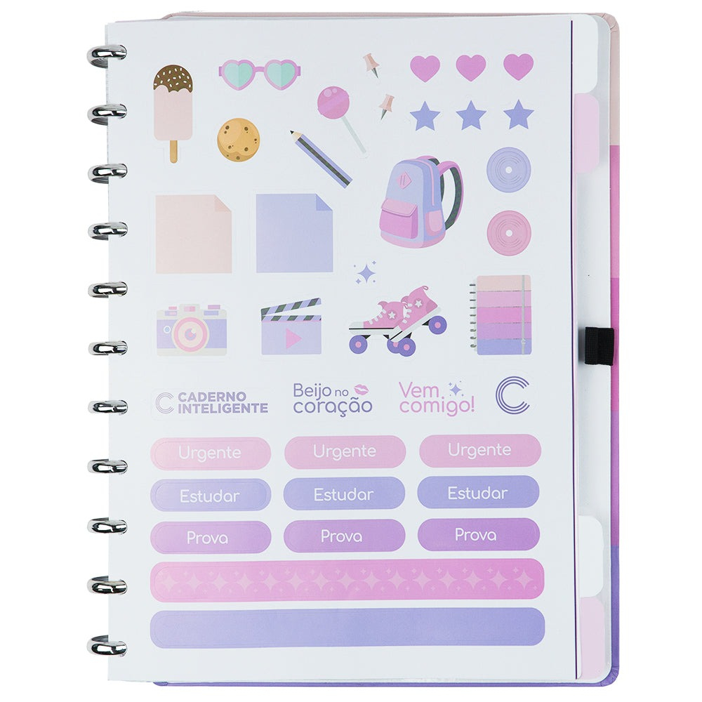 CADERNO INTELIGENTE UNIQUE BY CACAU - MEDIO