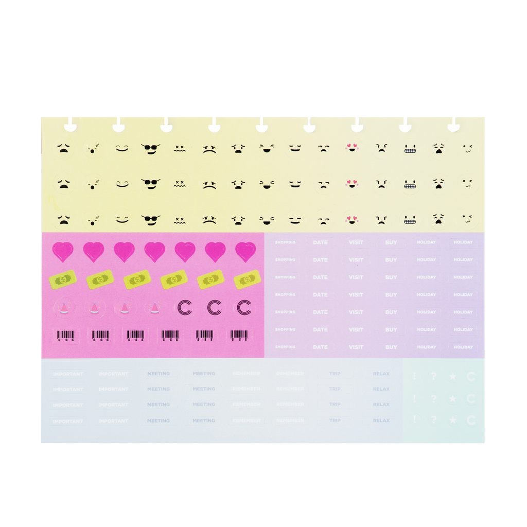 Refil Planner de Mesa Caderno Inteligente