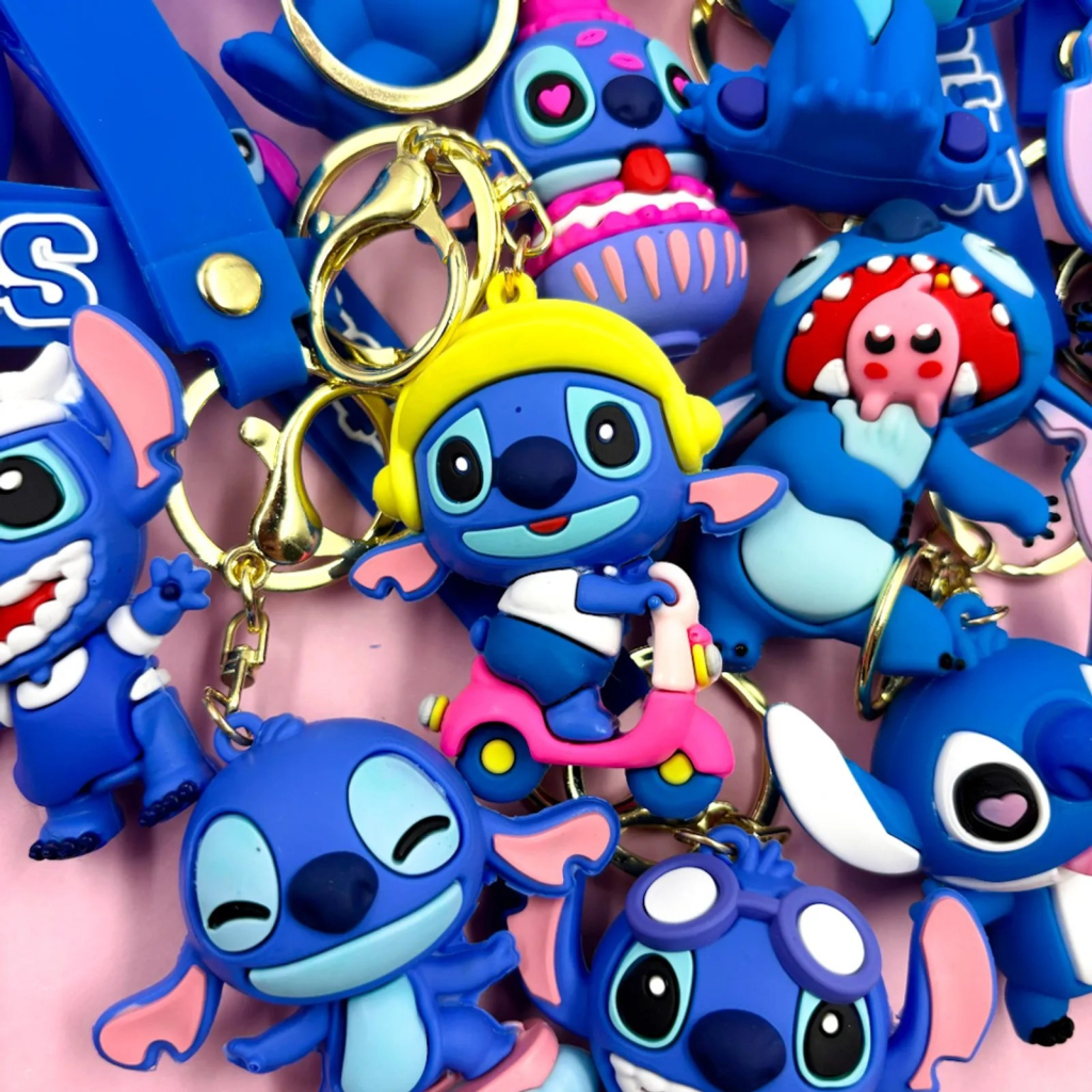 Chaveiro Premium Stitch Love G